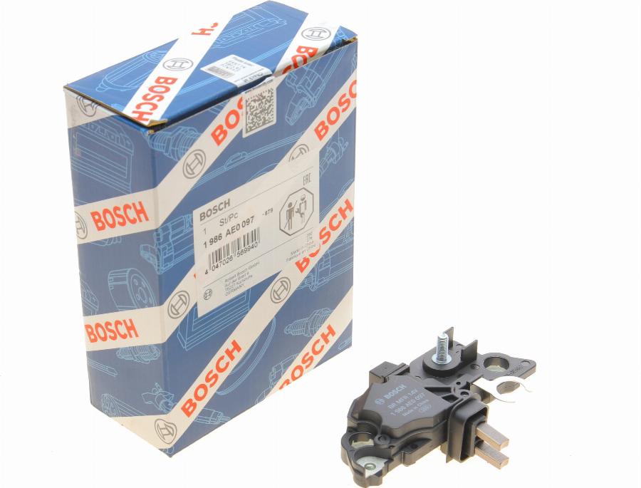 BOSCH 1 986 AE0 097 - Ģeneratora sprieguma regulators adetalas.lv