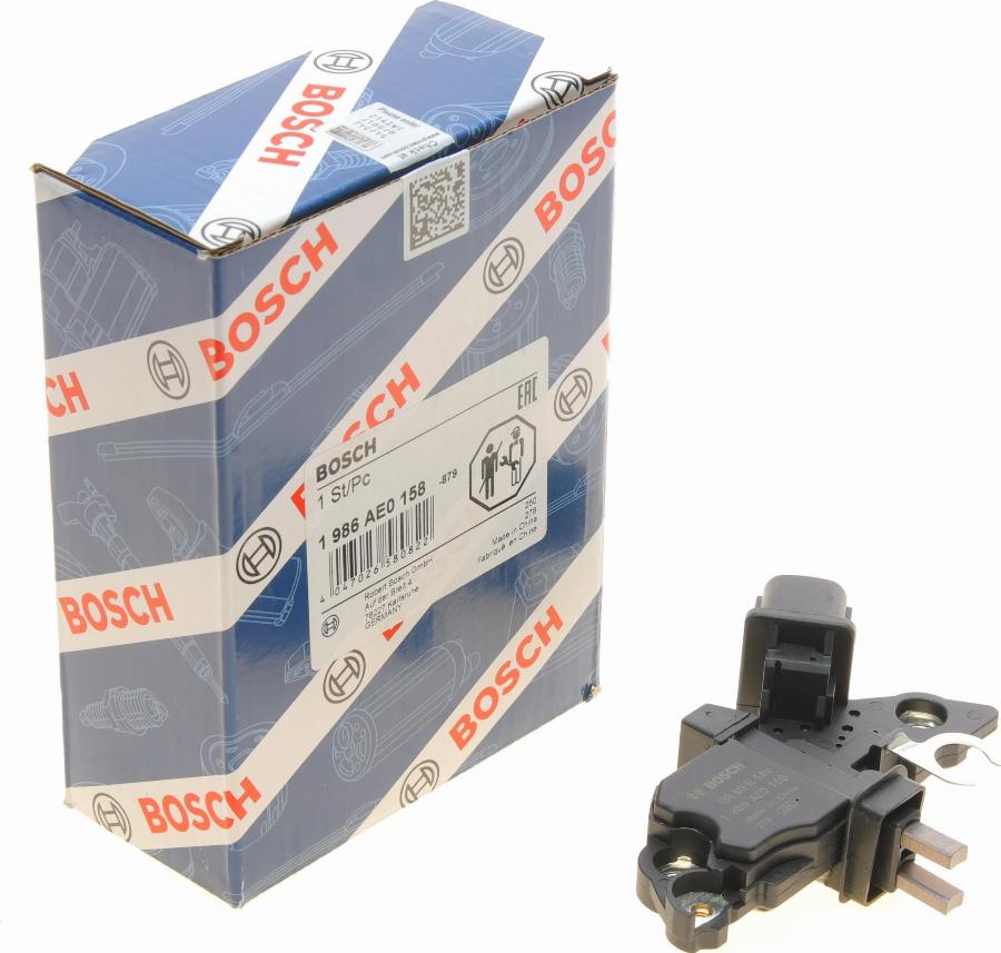 BOSCH 1 986 AE0 158 - Ģeneratora sprieguma regulators adetalas.lv