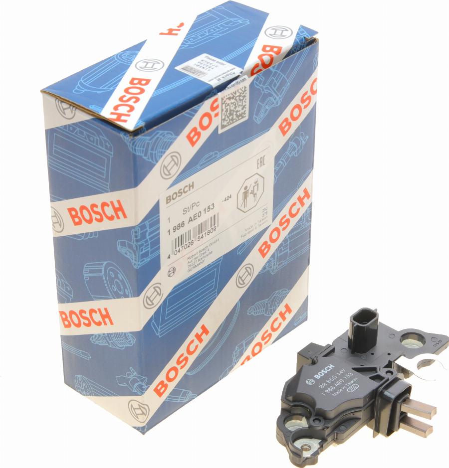 BOSCH 1 986 AE0 153 - Ģeneratora sprieguma regulators adetalas.lv