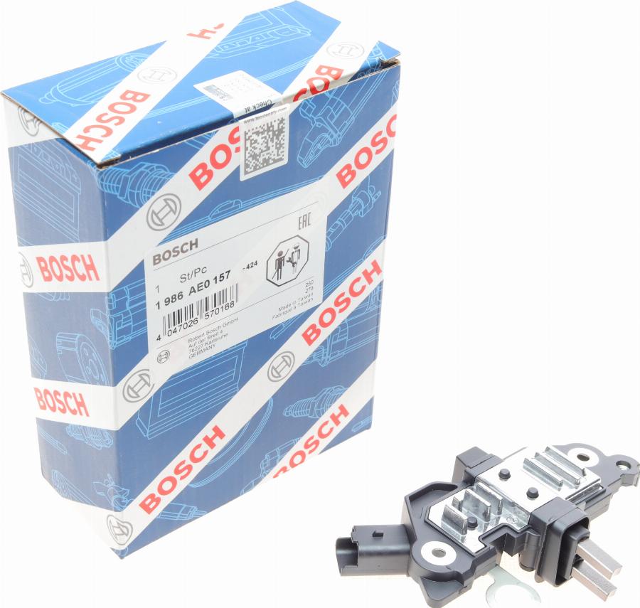 BOSCH 1 986 AE0 157 - Ģeneratora sprieguma regulators adetalas.lv