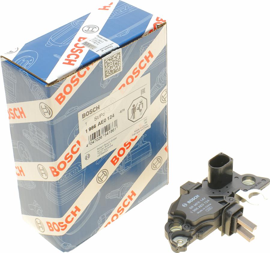 BOSCH 1 986 AE0 124 - Ģeneratora sprieguma regulators adetalas.lv