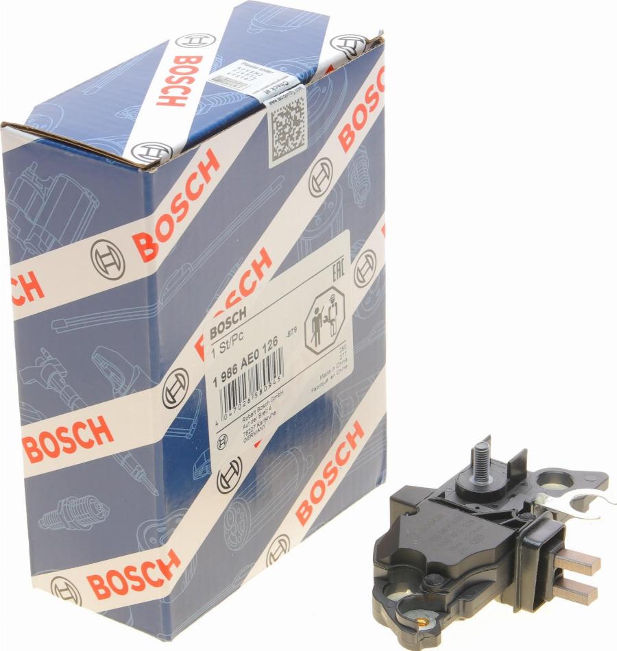 BOSCH 1 986 AE0 126 - Ģeneratora sprieguma regulators adetalas.lv