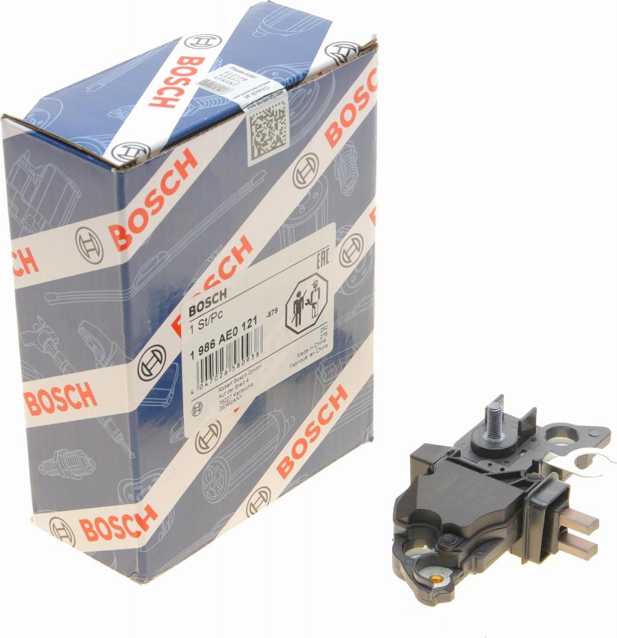 BOSCH 1 986 AE0 121 - Ģeneratora sprieguma regulators adetalas.lv