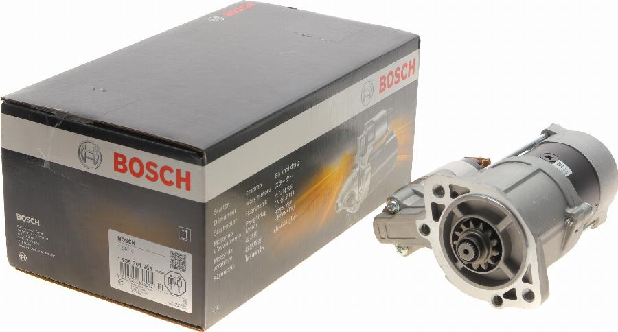 BOSCH 1 986 S01 263 - Starteris adetalas.lv