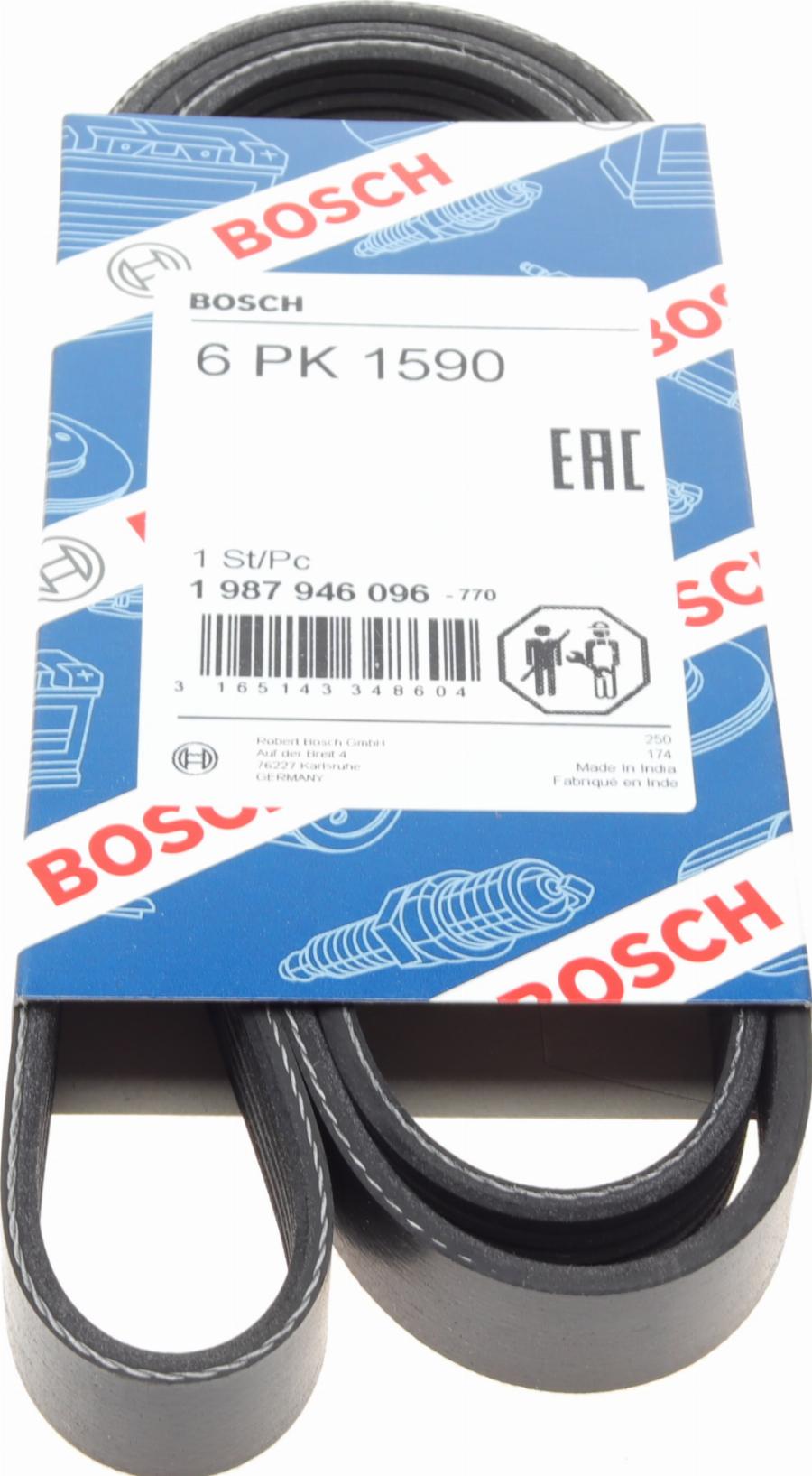 BOSCH 1 987 946 096 - Ķīļrievu siksna adetalas.lv