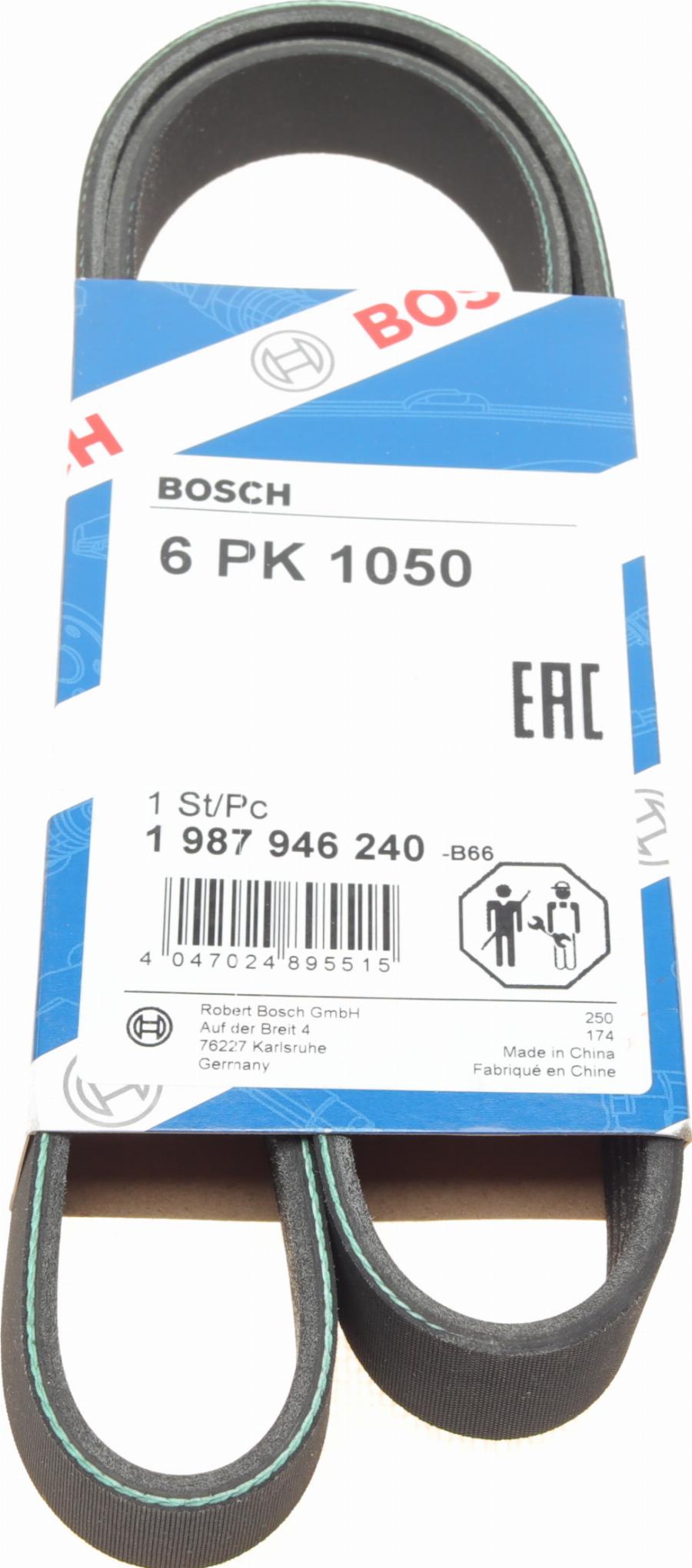 BOSCH 1 987 946 240 - Ķīļrievu siksna adetalas.lv