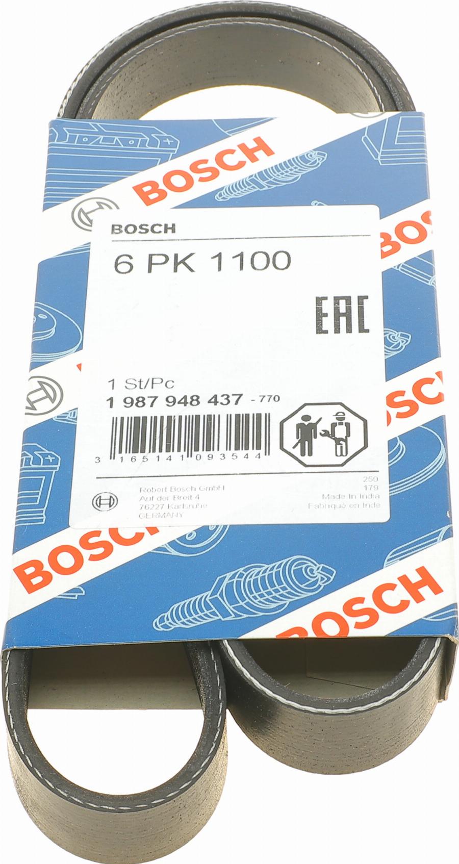 BOSCH 1 987 948 437 - Ķīļrievu siksna adetalas.lv