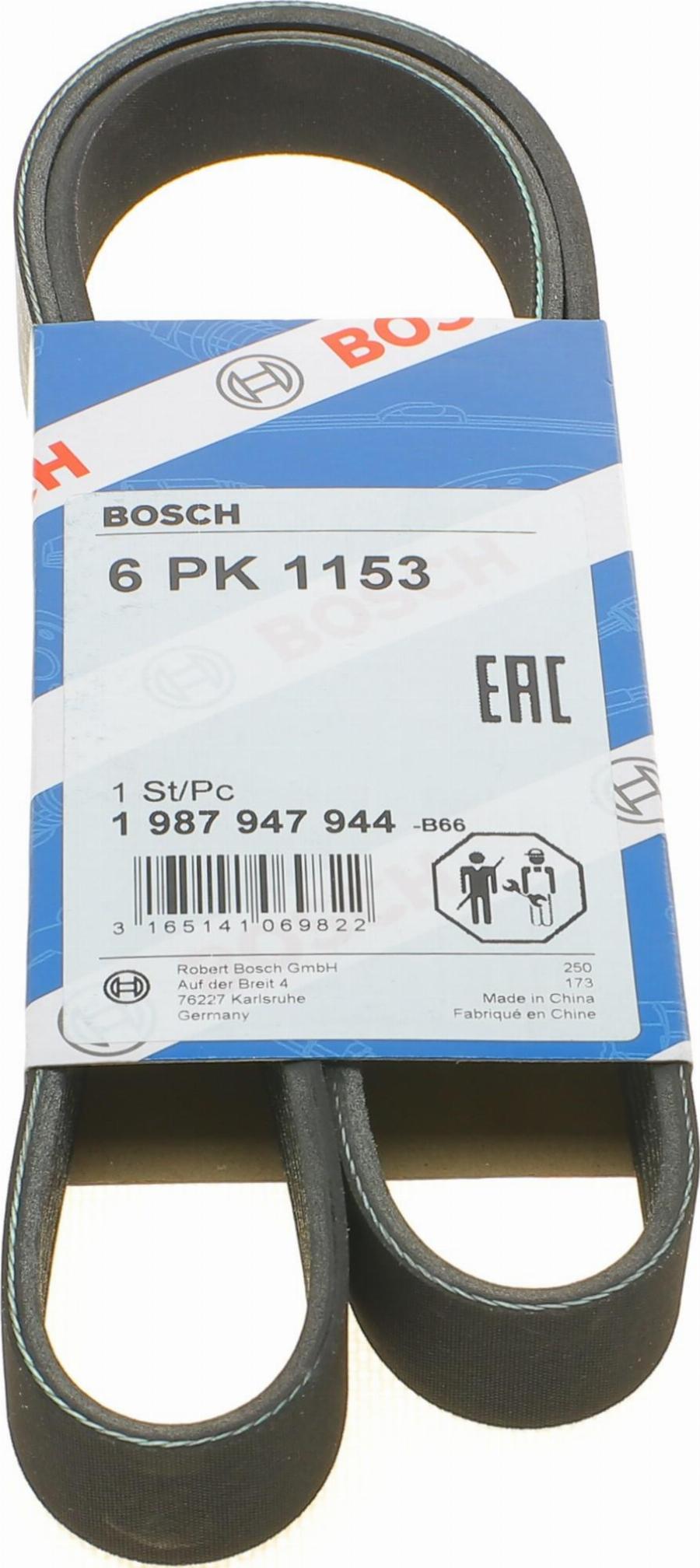 BOSCH 1 987 947 944 - Ķīļrievu siksna adetalas.lv