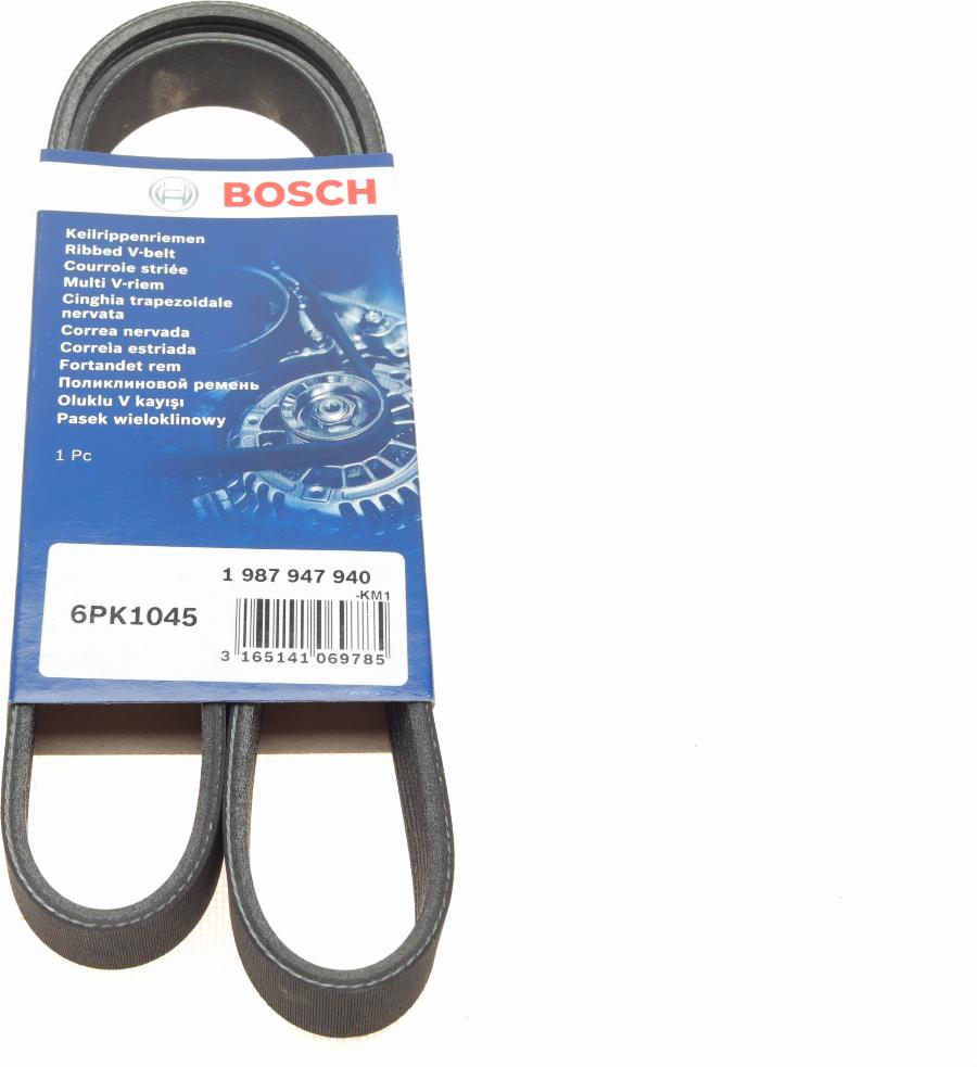 BOSCH 1 987 947 940 - Ķīļrievu siksna adetalas.lv