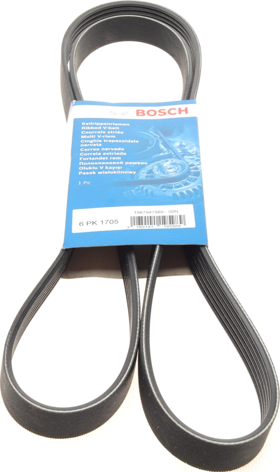 BOSCH 1 987 947 989 - Ķīļrievu siksna adetalas.lv