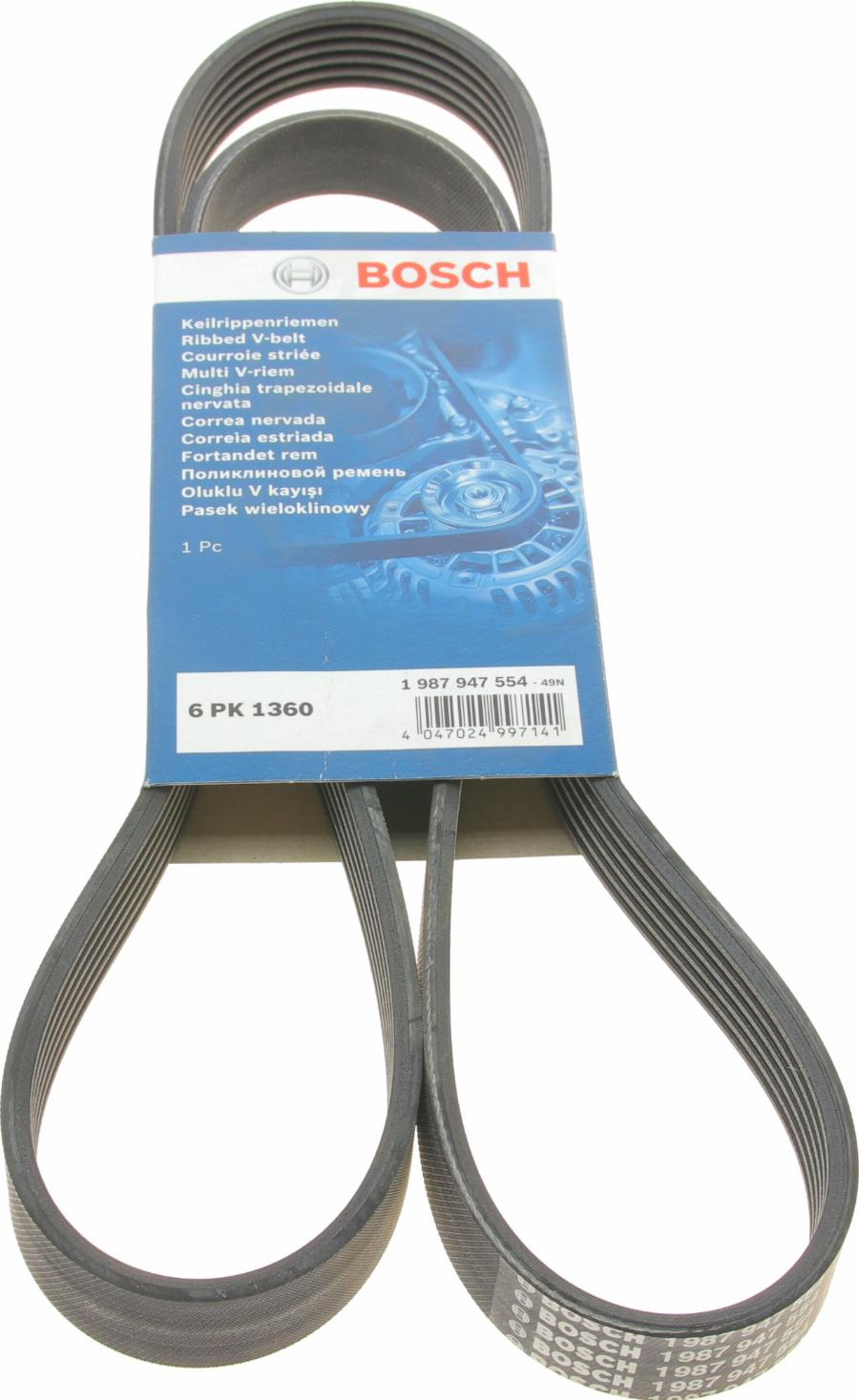 BOSCH 1 987 947 554 - Ķīļrievu siksna adetalas.lv