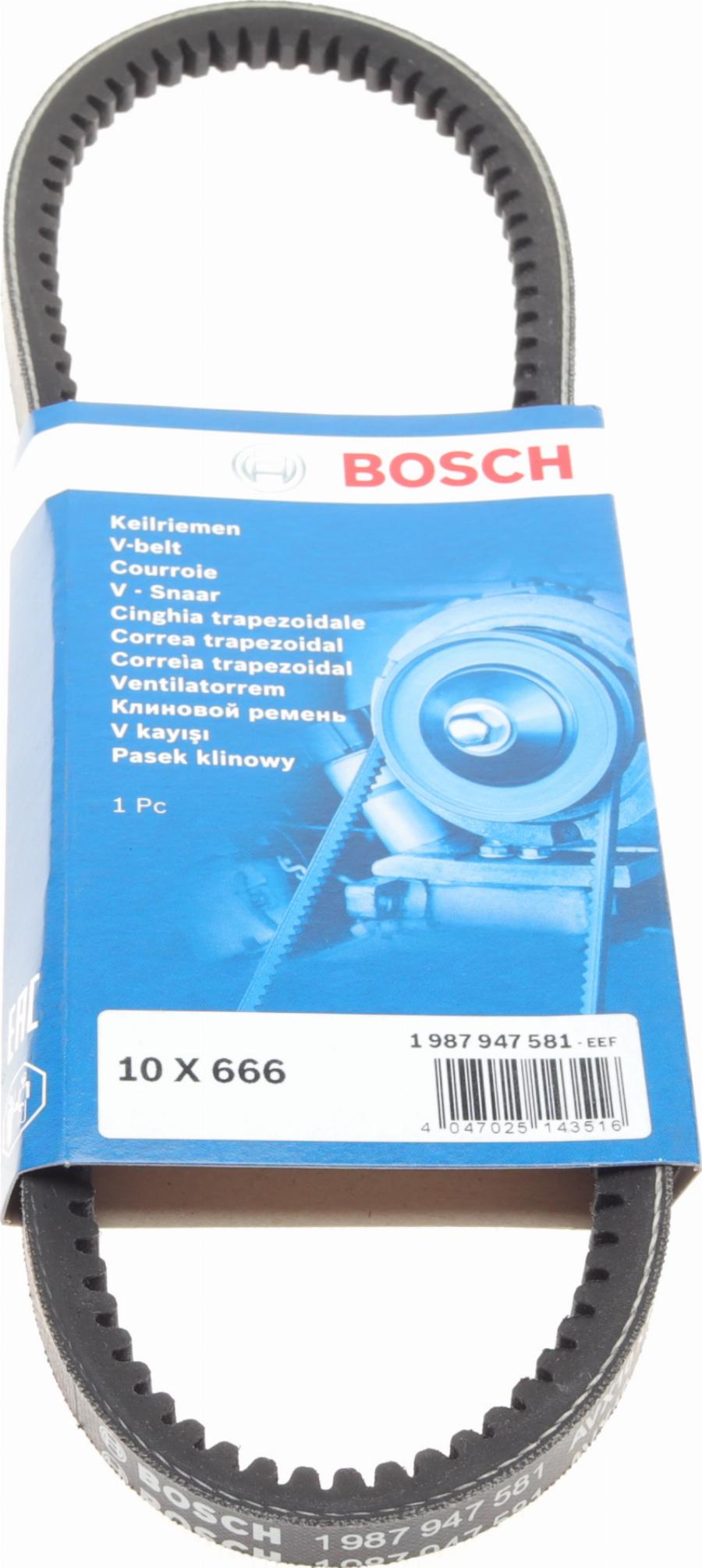 BOSCH 1 987 947 581 - Ķīļsiksna adetalas.lv