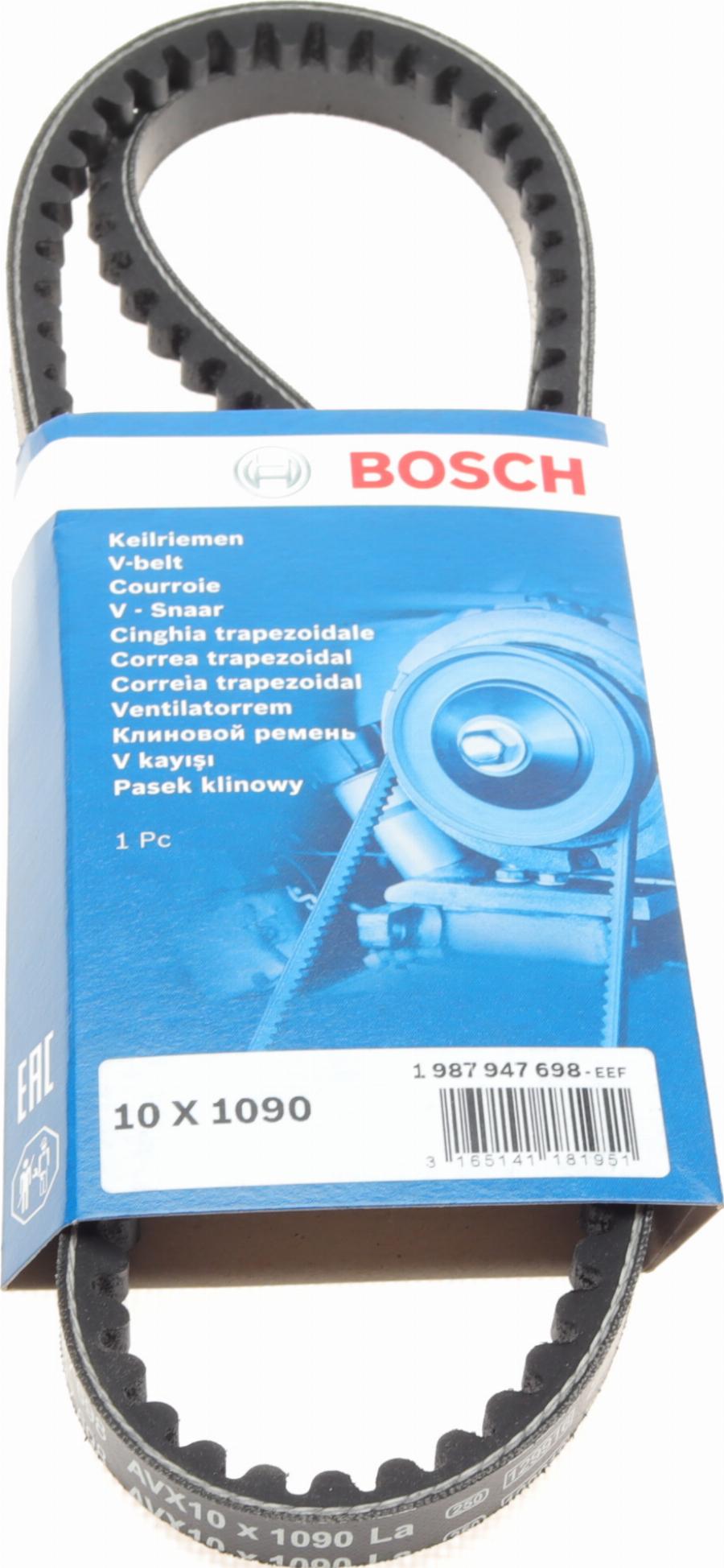 BOSCH 1 987 947 698 - Ķīļsiksna adetalas.lv