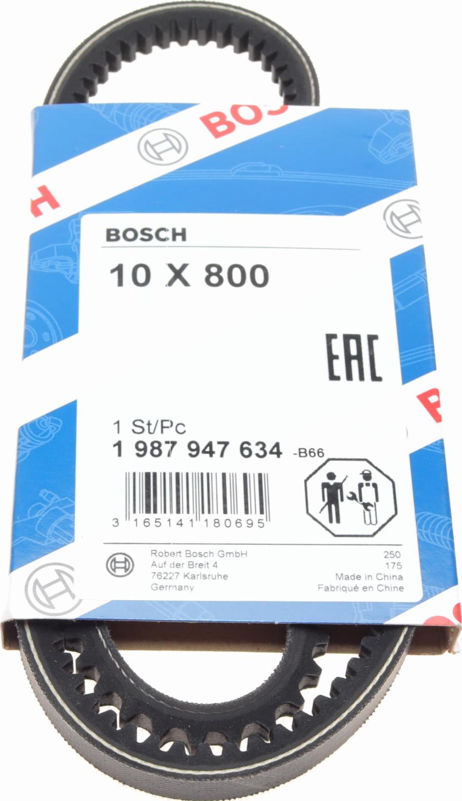 BOSCH 1 987 947 634 - Ķīļsiksna adetalas.lv