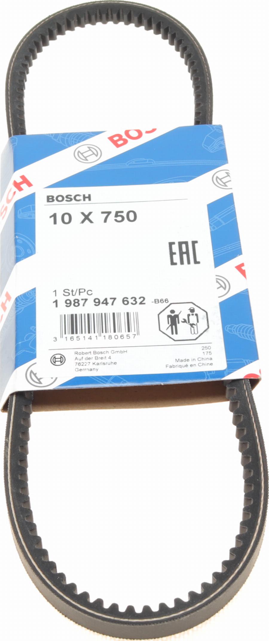 BOSCH 1 987 947 632 - Ķīļsiksna adetalas.lv