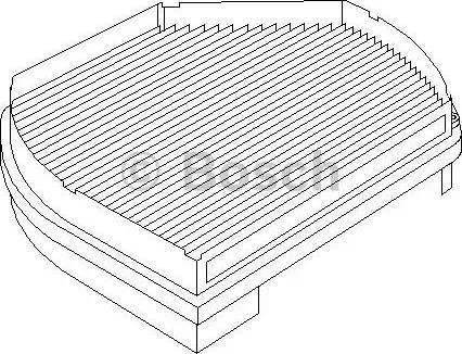 BOSCH 1 987 431 001 - Filtrs, Salona telpas gaiss adetalas.lv