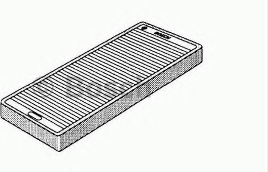 BOSCH 1 987 431 016 - Filtrs, Salona telpas gaiss adetalas.lv