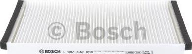 BOSCH 1 987 432 059 - Filtrs, Salona telpas gaiss adetalas.lv