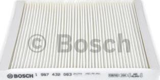 BOSCH 1 987 432 063 - Filtrs, Salona telpas gaiss adetalas.lv