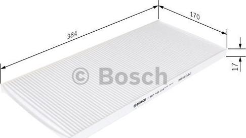 BOSCH 1 987 432 014 - Filtrs, Salona telpas gaiss adetalas.lv