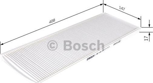 BOSCH 1 987 432 010 - Filtrs, Salona telpas gaiss adetalas.lv