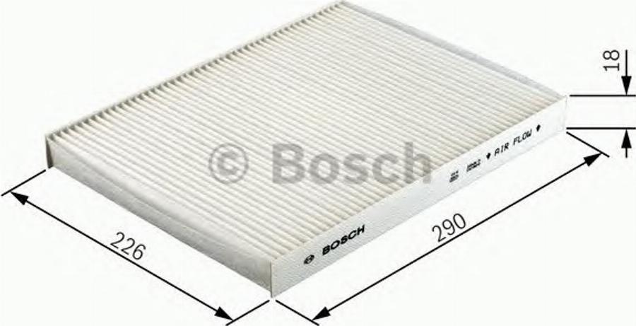 BOSCH 1 987 432 366 - Filtrs, Salona telpas gaiss adetalas.lv