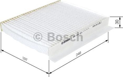 BOSCH 1 987 432 203 - Filtrs, Salona telpas gaiss adetalas.lv