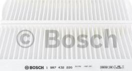 BOSCH 1 987 432 220 - Filtrs, Salona telpas gaiss adetalas.lv