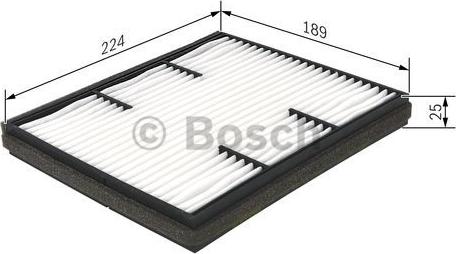 BOSCH 1 987 432 223 - Filtrs, Salona telpas gaiss adetalas.lv