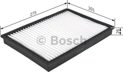 BOSCH 1 987 432 222 - Filtrs, Salona telpas gaiss adetalas.lv