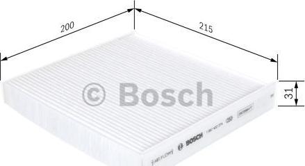 BOSCH 1 987 432 274 - Filtrs, Salona telpas gaiss adetalas.lv