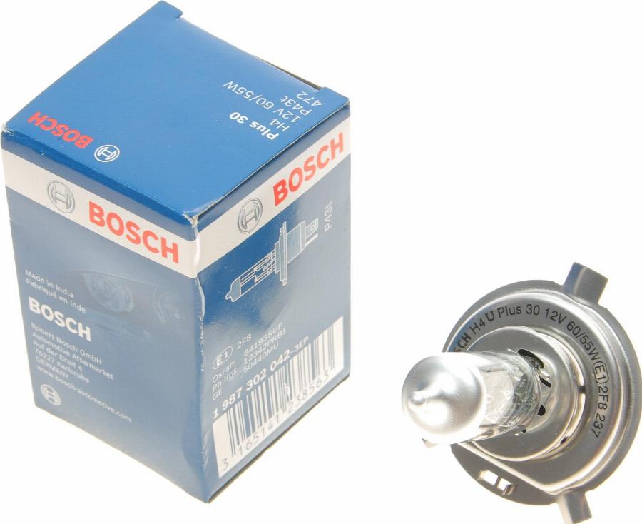 BOSCH 1 987 302 042 - Kvēlspuldze adetalas.lv