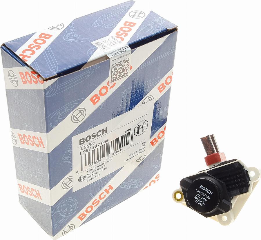 BOSCH 1 987 237 068 - Ģeneratora sprieguma regulators adetalas.lv