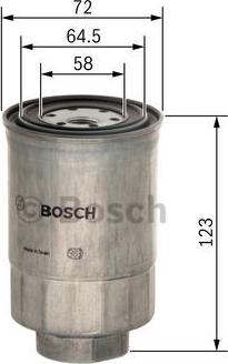 BOSCH 1 457 434 440 - Degvielas filtrs adetalas.lv