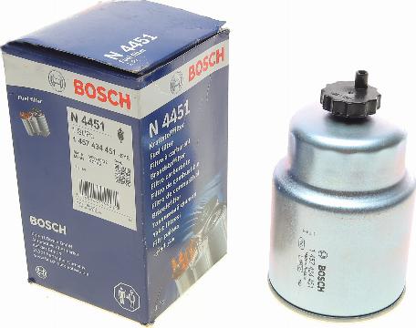 BOSCH 1 457 434 451 - Degvielas filtrs adetalas.lv