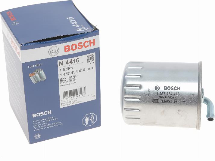 BOSCH 1 457 434 416 - Degvielas filtrs adetalas.lv