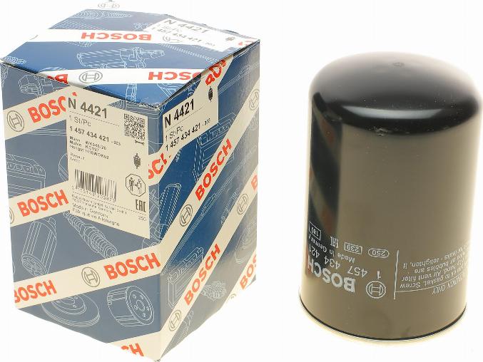 BOSCH 1 457 434 421 - Degvielas filtrs adetalas.lv