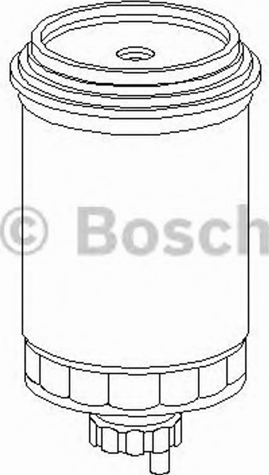 BOSCH 1 457 434 422 - Degvielas filtrs adetalas.lv