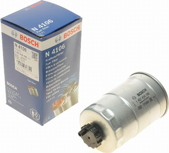 BOSCH 1 457 434 106 - Degvielas filtrs adetalas.lv