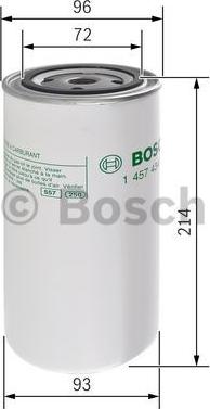 BOSCH 1 457 434 294 - Degvielas filtrs adetalas.lv