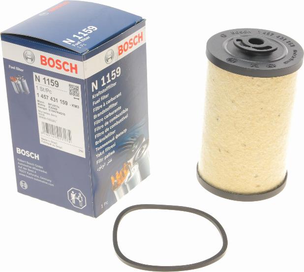 BOSCH 1 457 431 159 - Degvielas filtrs adetalas.lv