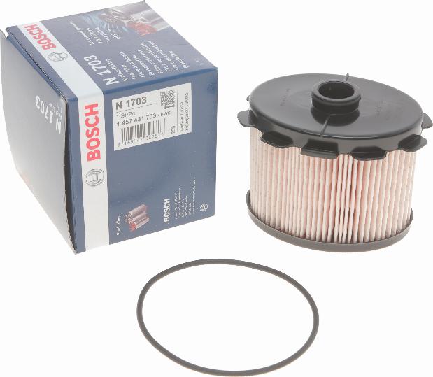 BOSCH 1 457 431 703 - Degvielas filtrs adetalas.lv