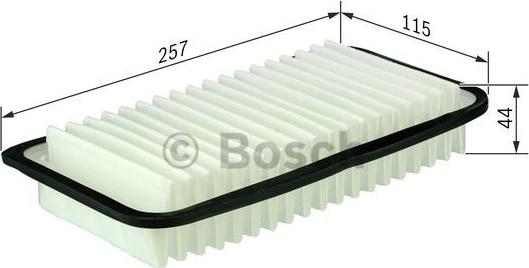 BOSCH 1 457 433 971 - Gaisa filtrs adetalas.lv