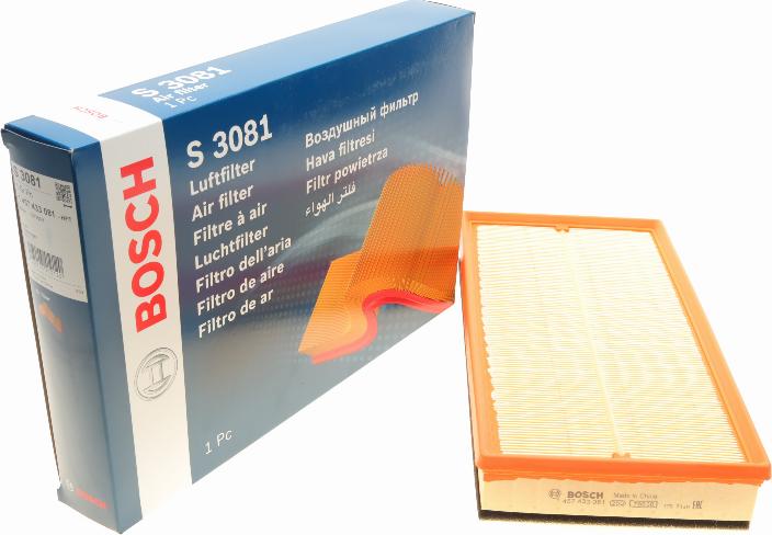 BOSCH 1 457 433 081 - Gaisa filtrs adetalas.lv