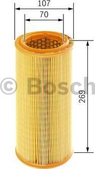 BOSCH 1 457 433 307 - Gaisa filtrs adetalas.lv