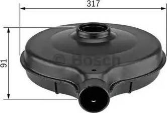 BOSCH 1 457 432 204 - Gaisa filtrs adetalas.lv