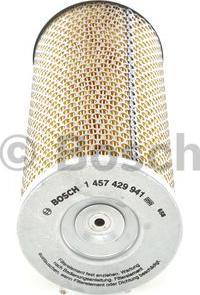 BOSCH 1 457 429 941 - Gaisa filtrs adetalas.lv