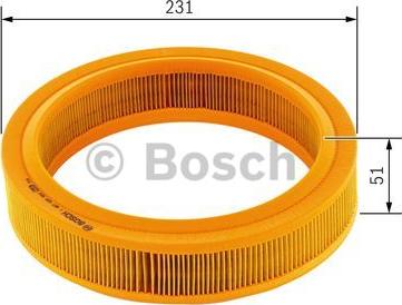 BOSCH 1 457 429 920 - Gaisa filtrs adetalas.lv