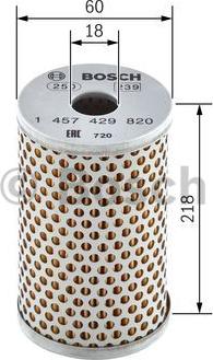 BOSCH 1 457 429 820 - Hidrofiltrs, Stūres iekārta adetalas.lv