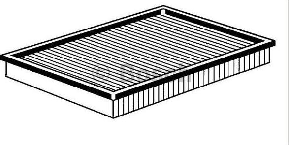 BOSCH 1 457 433 706 - Gaisa filtrs adetalas.lv